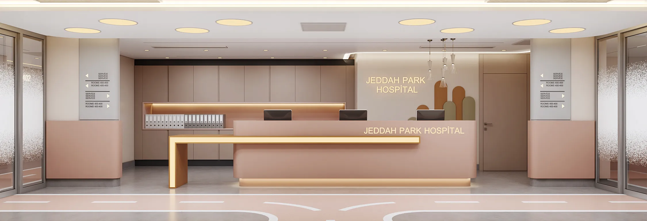 Jeddah Park Hospital — Architecture · Jeddah