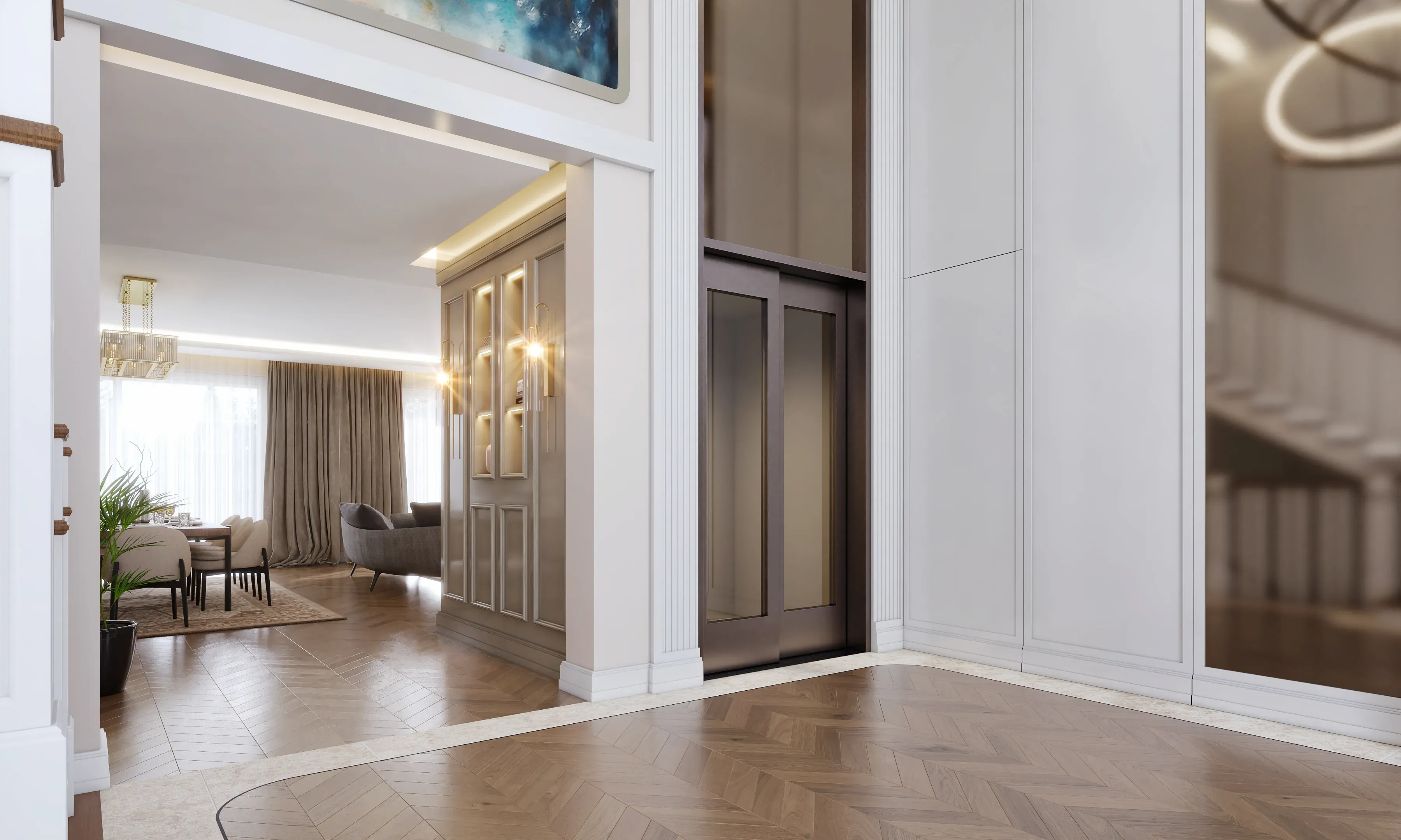 Resadiye Sample Villa 2024 — residential villa interior design Ankara Turkey
